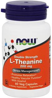 Now Foods L-Theanine 200mg 60 Caps