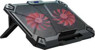 Cosmic Byte Comet 2 Fan Ergonomic Cooling Pad with Adjustable Height