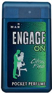 Engage On Citrus Fresh Pocket Perfume  -  18 ml