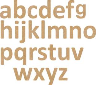 Cryo Craft Plain Small Case Alphabet