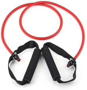 HOMMER Latex Tube Exerciser With D Handles Resistance Tube