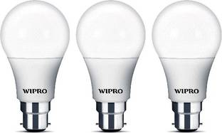 Wipro 3 W Basic Arbitrary B22 LED Bulb