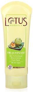 LOTUS HERBALS Frujuvenate Skin Perfecting and Rejuvenating Fruit Pack