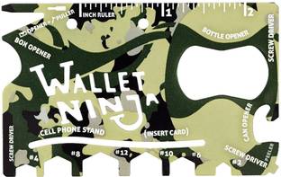 GUBBAREY NINJA WALLET TOOL KIT Multi-utility Knife