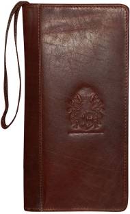 Kan Genuine Leather Travel Organizer/Passport Holder/Long Wallet for Men & Women