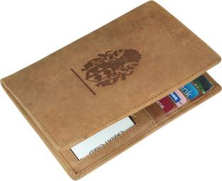 Kan Genuine Leather Travel Document Holder/Card Holder/Card Case/Passport Organizer for Men & Women
