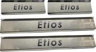 CARMART NL011 SS Door Sill Plate for Etios Door Sill Plate