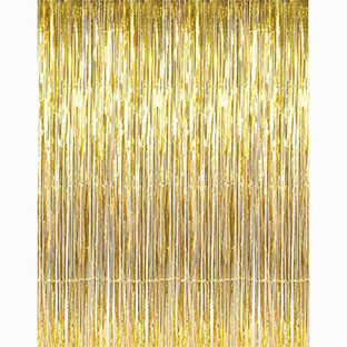Golden birthday curtain Clearance
