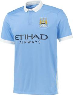 Navex Footbal Jersey Club Manchester CITY Sky Short Sleeve Ket Large(40) Football Kit