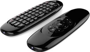 W2W AIR MOUSE C120 Wireless Handheld Multi-device Keyboard Compatible with Desktop, Laptop, Mac