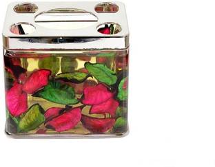 Skywalk Flower Petal Bathroom Utility Plastic Toothbrush Holder