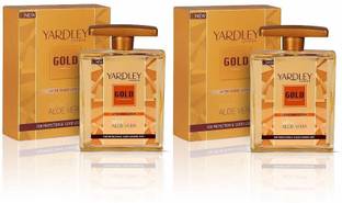 Yardley London Gold After Shave With Aloe Vera (Pack of 2)