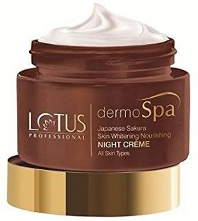 Lotus Professional Dermo Spa Japanese Sakura Skin Whitening and Nourishing Night Creme