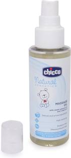 Chicco Natural Sensation Massage Oil (Blue, 100ml)