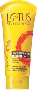 Lotus Professional Sunscreen - SPF 30 PA++ Phyto-Rx UV Screen Gel