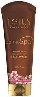 Lotus Professional Professional Dermo Spa Japanese Sakura Skin Whitening  Face Wash