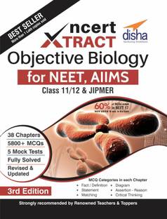 NCERT Xtract � Objective Biology for NEET, AIIMS, Class 11/ 12, JIPMER 3rd Edition