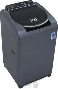 Whirlpool 7.5 kg Fully Automatic Top Load Washing Machine with In-built Heater Grey