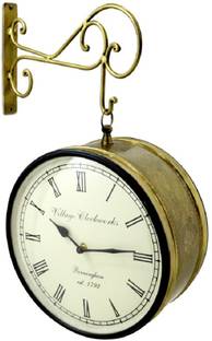 Tesoro Analog 12.7 cm X 25.4 cm Wall Clock