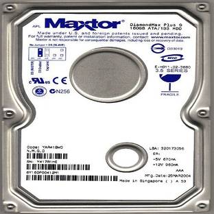 Maxtor quickview 160 GB Desktop Internal Hard Disk Drive (HDD) (diamondmax)