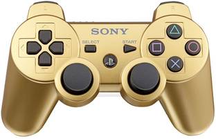 SONY PS3 DualShock 3 wireless controller (Metallic Gold)  Gamepad