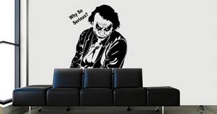 Asmi Collections 75 cm Joker - The Knight Riders Removable Sticker