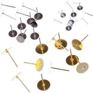 BestUBuy stud base gold and silver with rubber washer