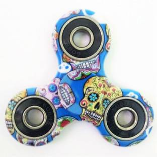Wobbox Fidget Spinner High Speed (Camouflage Blue Skull)
