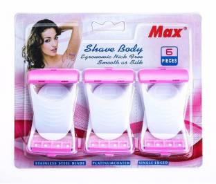 Max 6 in 1 shave body blades