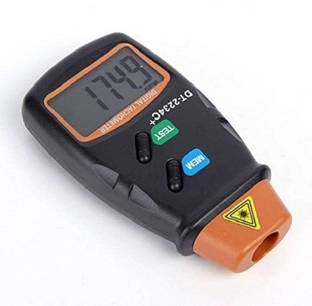 AMICIKART Digital Laser RPM Tachometer DT2234C+ Non Contact Measurement Tool DT2234C+ Non-magnetic Engineer's Precision Level