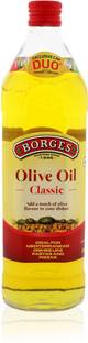 BORGES Classic Olive Oil Glass Bottle