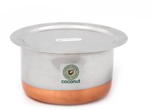 COCONUT Copper Bottom Tope & Lid Cookware Set