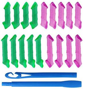 Kelley Magic Leverag As Seen On Tv Curlformers Spiral Hair Roll Curlers (18 Pcs) Hair Curler