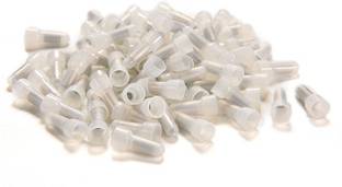 BALRAMA 100 Pcs Wire Joints CE2 Plastic Wire End Cap Terminals Crimp Closed End Wire Connectors Manual Crimper