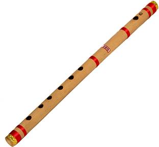 HOMESHOPEEZ Bansuri Hand Made G Tune - Side Bamboo Flute