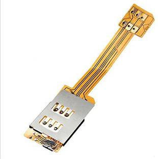 ACUTAS Dual Sim Card Adapter Nano sim Converter Single Stand Sim Adapter