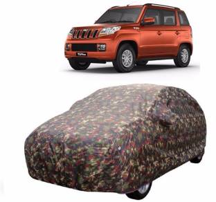 Super BuYY Car Cover For Mahindra TUV300 (Without Mirror Pockets)