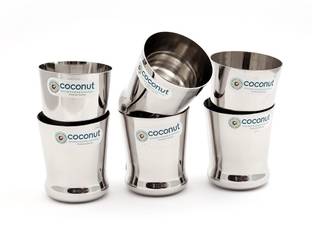 COCONUT (Pack of 6) D5 Junior Glass Water/Juice Glass