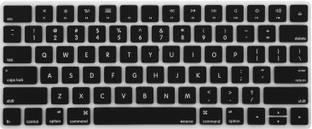 Saco Chiclet Keyboard Skin for iMac Wireless 2nd Gen Magic Keyboard MLA22B/A - Black Laptop Keyboard Skin
