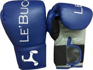 le buckle Boxing Gloves(blue and grey) Boxing Gloves