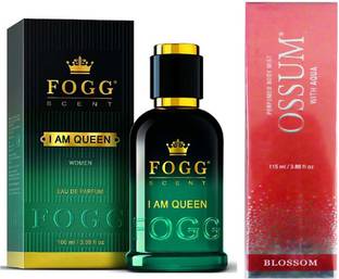 FOGG I AM QUEEN PERFUME 90 ML+ OSSUM BLOSSOM Perfume  -  115 ml