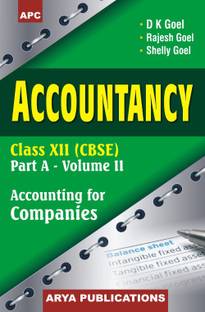 Accountancy Class- XII (Part-A) Vol-II