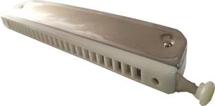 AVB Special 48 Holes Chromatic Mouth Organ / Harmonica / French Harp / Harmonicon / Kazoo / Panpipe With Scale Change Option And Key-C (8 Inch 20 Cm)