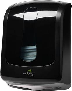 DOLPHY Black Multifold Hand Towel Paper Dispenser