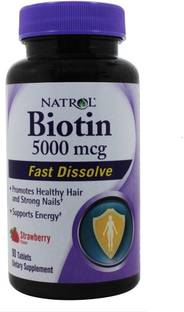 Natrol Biotin 5000 mcg Strawberry - 90 Nos