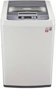 LG 6.5 kg Fully Automatic Top Load Washing Machine White