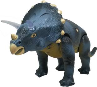 HALO NATION Dinosaur Triceratops - Remote Control - Real Sound and Movements - Jurassic Park Theme
