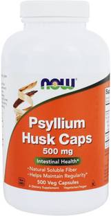 Now Foods Psyllium Husk Caps 500 mg - 500 Nos