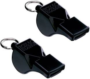 Fox 40 Whistle Black Pack of 2 Pealess Whistle