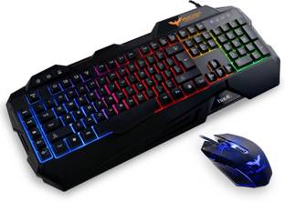 Havit Wired Optical Gaming Mouse With Wired USB Gaming Keyboard Combo Set Designed for Gaming